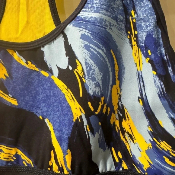 🍀 FOUR LAPS NWT CERULEAN SPORTS BRA - Picture 4 of 4